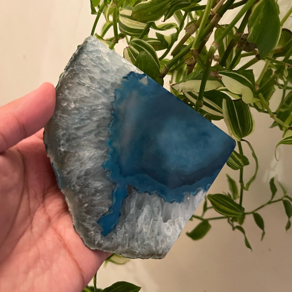Blue Agate Crystal
